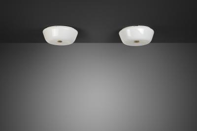 Lisa Johansson Pape Model 1116 Glass Ceiling Lights by Lisa Johansson Pape Finland Mid 20th C 