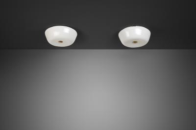 Lisa Johansson Pape Model 1116 Glass Ceiling Lights by Lisa Johansson Pape Finland Mid 20th C 