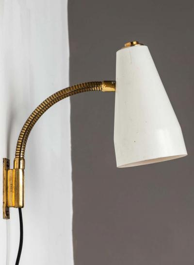 Lisa Johansson Pape Pair of 1950s Lisa Johansson Pape Model 50 056 2 Wall Lights for Stockmann Orno
