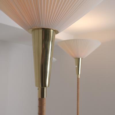 Lisa Johansson Pape Pair of Sizable Lisa Johansson Pap Floor Lamps Model 30 075 Orno 1950s