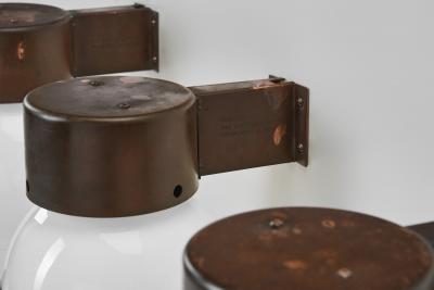 Lisa Johansson Pape Six 17 037 Wall Lamps by Lisa Johansson Pape for Stockmann Orno Finland 1960s