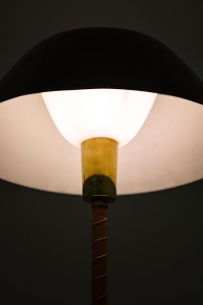 Lisa Johansson Pape Table Lamp in Brass and Aluminum by Lisa Johansson Pape 1950s