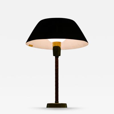 Lisa Johansson Pape Table Lamp in Brass and Aluminum by Lisa Johansson Pape 1950s