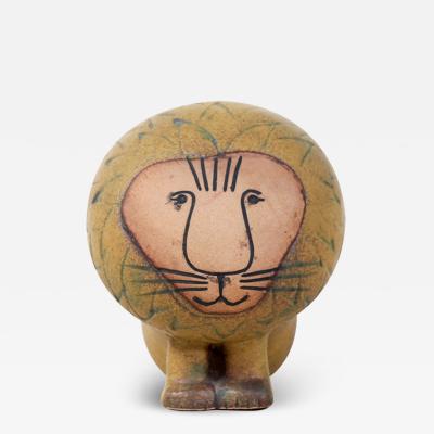 Lisa Larson Vintage Lisa Larson African Series Ceramic Lion Sculpture for Gustavsberg