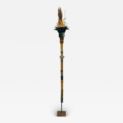 Lise Garrig CESARIA N 130 Tribal couture original sceptre