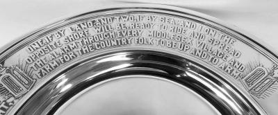 Listen My Children You Shall Hear of a Bowl Plate with Paul Revere