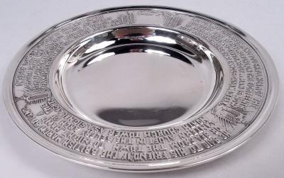 Listen My Children You Shall Hear of a Bowl Plate with Paul Revere
