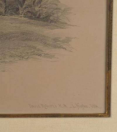 Lithograph of Egypt by Roberts England 19th century