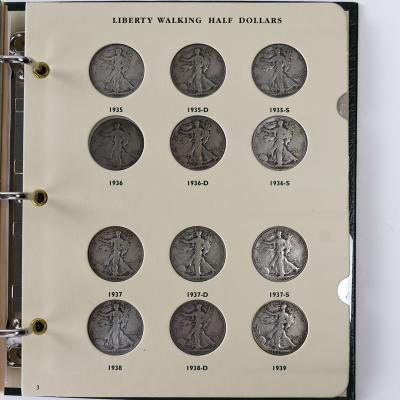 Littleton Liberty Half Dollar Album 57 Coins