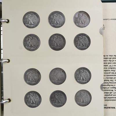 Littleton Liberty Half Dollar Album 57 Coins
