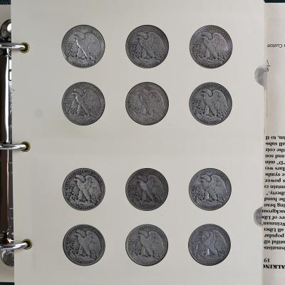 Littleton Liberty Half Dollar Album 57 Coins