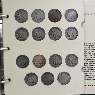 Littleton Liberty Half Dollar Album 57 Coins
