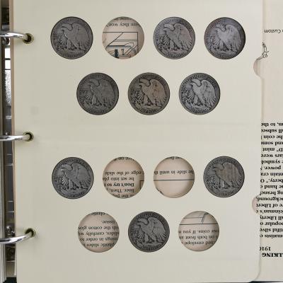 Littleton Liberty Half Dollar Album 57 Coins