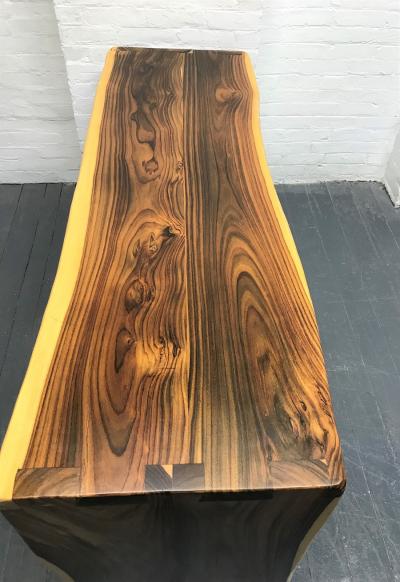 Live Edge Walnut Console Table