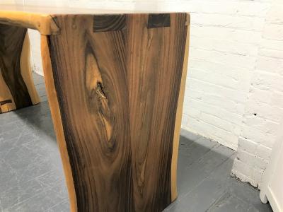 Live Edge Walnut Console Table