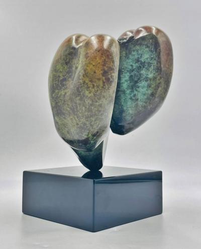 Livio Benedetti Livio Benedetti Signed Italian Bronze Sculpture Pepper 1 6 1995
