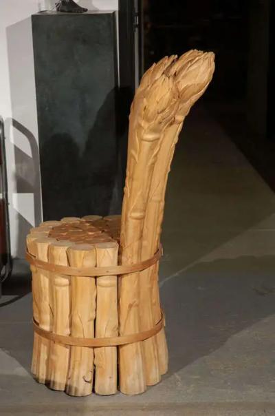 Livio De Marchi Asparagus Chair by Livio de Marchi