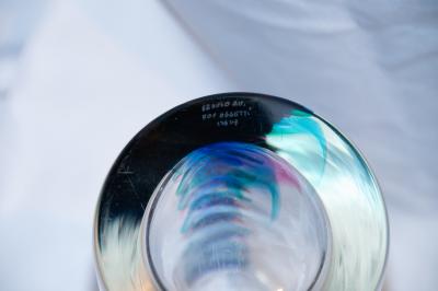 Livio Seguso LIVIO SEGUSO MURANO GLASS VASE DESIGNED FOR OGGETTI