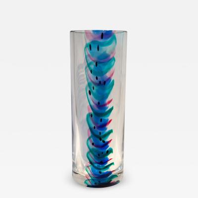 Livio Seguso LIVIO SEGUSO MURANO GLASS VASE DESIGNED FOR OGGETTI