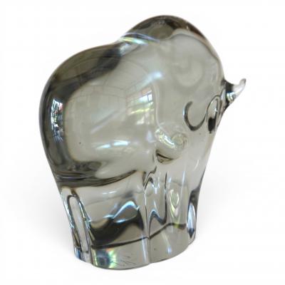 Livio Seguso Livio Seguso Murano Bull Glass Sculpture 1970