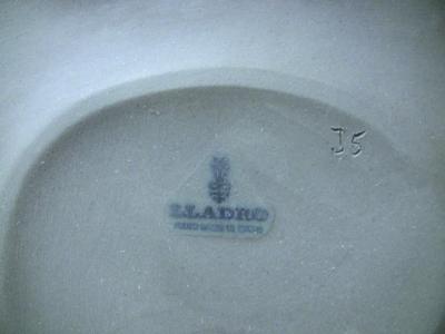 Lladro Rare Pair of Lladro Chinese Farmer Porcelain Figurines