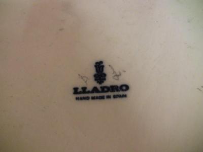 Lladro Rare Pair of Lladro Porcelain Mandarin Vases
