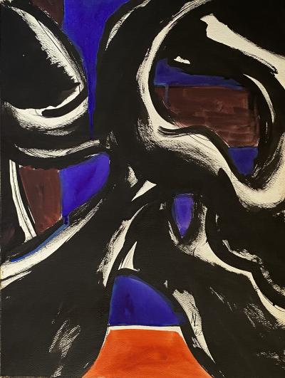 Lloyd Raymond Ney Abstract Face 