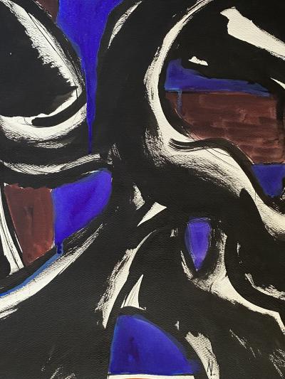 Lloyd Raymond Ney Abstract Face 