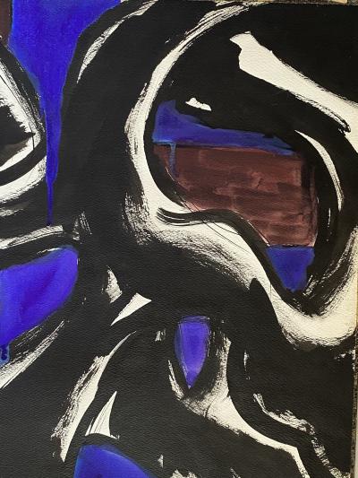 Lloyd Raymond Ney Abstract Face 