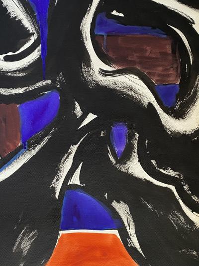 Lloyd Raymond Ney Abstract Face 