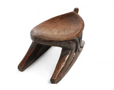Lobi or Bukina Faso Zoomorphic Stool