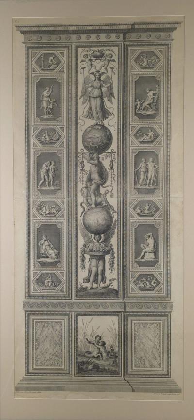 Logge di Rafaele nel Vaticano Giovanni Battista Valpato Italy c 1790