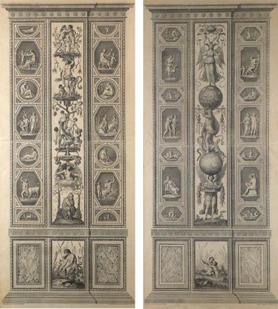 Logge di Rafaele nel Vaticano Giovanni Battista Valpato Italy c 1790