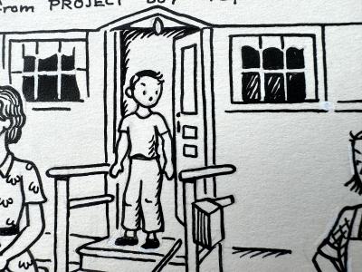 Lois Lenski Project Boy Illustration by Female Illustrator of the Golden Age