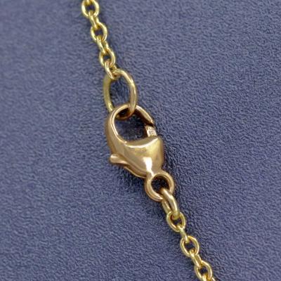 Lola Brooks Lola Brooks 0 97 carat Faceted Diamond Shard Yellow Gold Drop Necklace