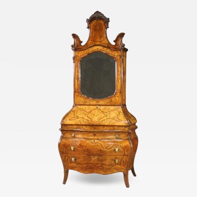 Lombard inlaid trumeau in Rococo style from 20th century