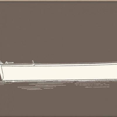 Long Boat II Giclee Art Print
