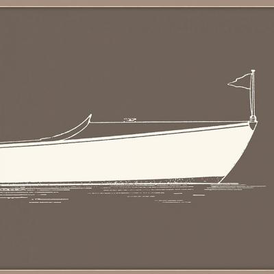 Long Boat II Giclee Art Print