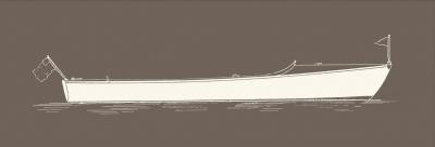 Long Boat II Giclee Art Print