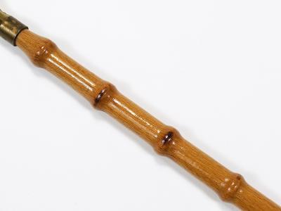 Long Faux Bamboo Shoehorn Backscratcher Resin Mid Century Italy 1960s