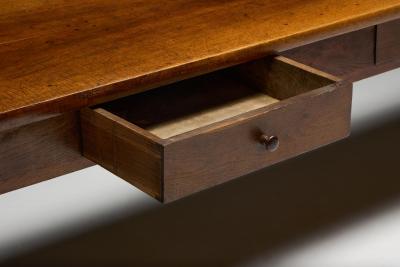 Long Rustic Farmhouse Table France Late 19th Century