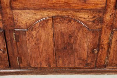 Long Welsh Oak Cabinet Dresser