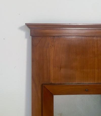 Long and Narrow Swedish Biedermeier Mirror circa 1840