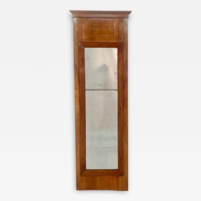 Long and Narrow Swedish Biedermeier Mirror circa 1840