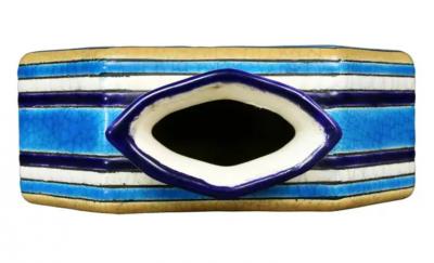 Longwy Art Deco Pottery Vase