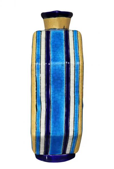 Longwy Art Deco Pottery Vase