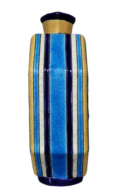 Longwy Art Deco Pottery Vase