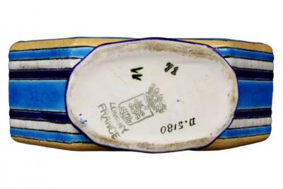 Longwy Art Deco Pottery Vase