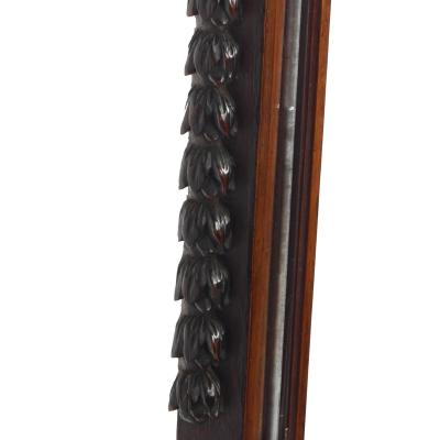 Lord Vernon s Sudbury Hall lime wood barometer by J Braund after Grinling