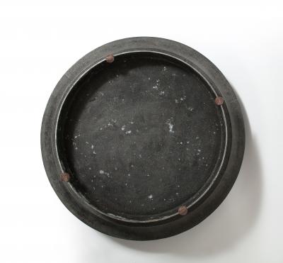 Lorenzo Burchiellaro Aluminum Modernist Planter by Lorenzo Burchiellaro Italy c 1962